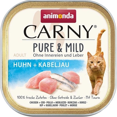 Animonda Carny Pure & Mild Adult - пиле и треска 100 г