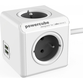 PowerCube kábel Extended USB 1,5m Sivý 2402GY/FREUPC