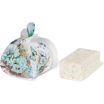 Prírodné mydlo 50 g s aloe vera - 8 x 8x6 cm