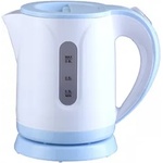 Sapir 1230 DJ ЕЛ. КАНА wh. blue 1100W/0.8л (14336) Електрически кани