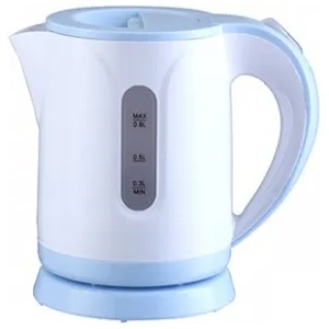 Sapir 1230 DJ ЕЛ. КАНА wh. blue 1100W/0.8л (14336) Електрически кани