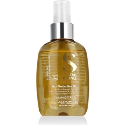 ALFAPARF Milano Semi Di Lino Sunshine Hair Protective Oil масло за коса, изтощена от слънцето 125 ml за жени