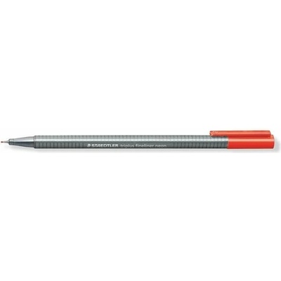 Staedtler Triplus 334 neónovo červený