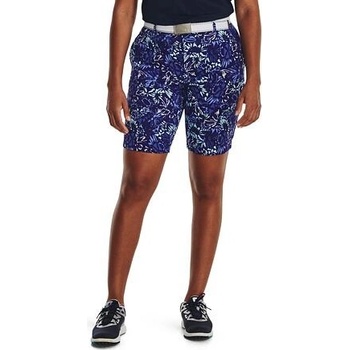 Under Armour dámské golfové šortky Links Printed Navy Modrá