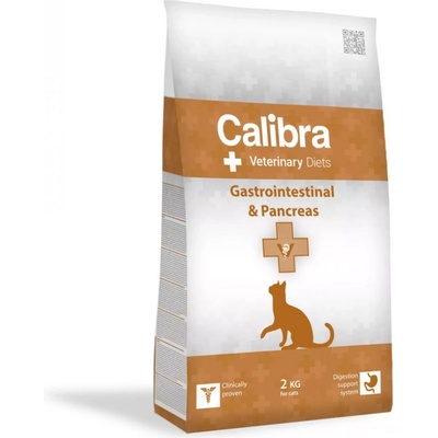 Calibra Veterinary Diets Cat Gastro/Pancreas 2кг