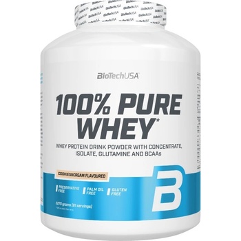 BioTechUSA 100% Pure Whey [2270 грама] Бисквити с крем