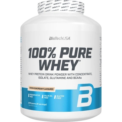 BioTechUSA 100% Pure Whey [2270 грама] Бисквити с крем