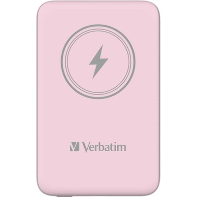 Verbatim Външна батерия Verbatim Charge 'n' Go, магнитна, 10000 mAh, USB Type-C, роз (2101050035)