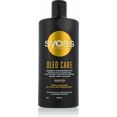 Syoss Oleo Care Shampoo 500 ml