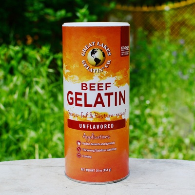 Great Lakes hovězí želatina bez příchuti čistý prášok 454 g