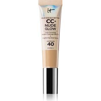 IT Cosmetics Your Skin But Better CC + Nude Glow make-up pro rozjasnění pleti SPF40 Medium Tan 32 ml