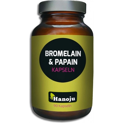 Hanoju Bromelain + Papain 370 mg 90 kapslí