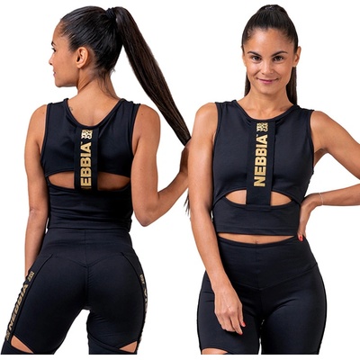 Nebbia Honey Bunny tank top černá – Zboží Dáma