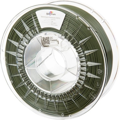 Spectrum 80603 3D филамент, Premium PET-G, 1, 75mm, 1000g, Зелен (Olive green) (80603)