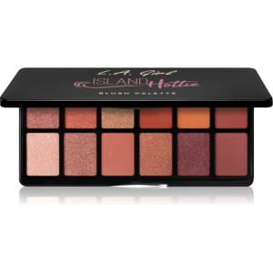 L.A. GIRL COSMETICS Fanatic палитра сенки за очи цвят Get Feverish 12x1 гр