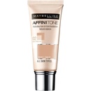 Make-upy Maybelline Zjednocujúci make-up s HD pigmenty Affinitone Hydrating Tone-One-Tone Foundation 02 Light Porcelain 30 ml