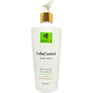  LINEA BIO, антицелулитен лосион за тяло CelluControl с гуарана, бръшлян и кофеин, 250 мл