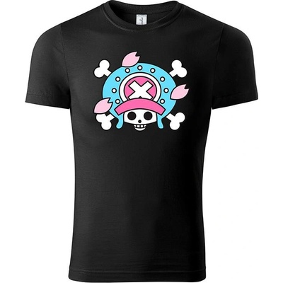 One Piece tričko Chopper černá