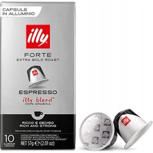Illy Forte Extra Bold Roast kapsle Do Nespresso 10 ks