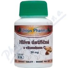 Unios Pharma Hlíva ústřičná 50 mg + vit.C 60 mg 60 tablet