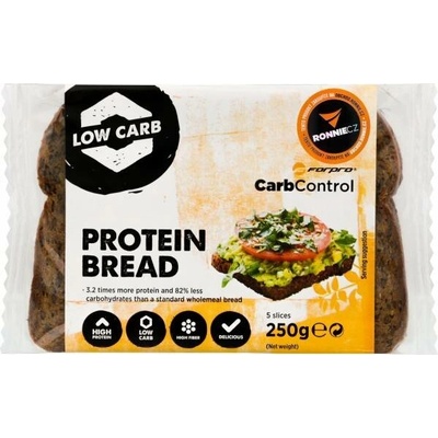 ForPro Proteinový plátkový chléb Příchuť: natural 250 g