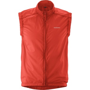 Gonso Мъжки елек за колоездене Gonso Adventure Vest Wind Cycling vest - Paprika Flame (054-0372-0212)