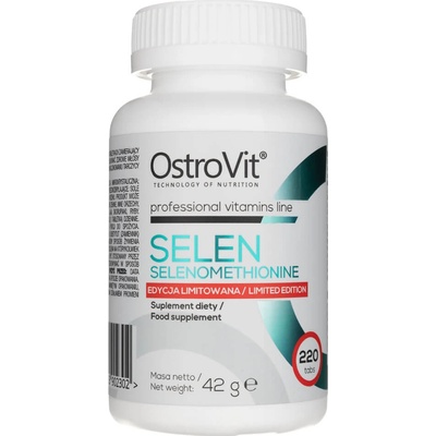 OstroVit Selén L-selenometionín 220 tabliet
