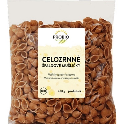 Probio Špaldové celozrnné mušličky bio 400 g