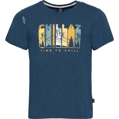 Chillaz Мъжка тениска Chillaz Innsbruck Time To Chill T-shirt - Dark Blue (216-8112-0213)