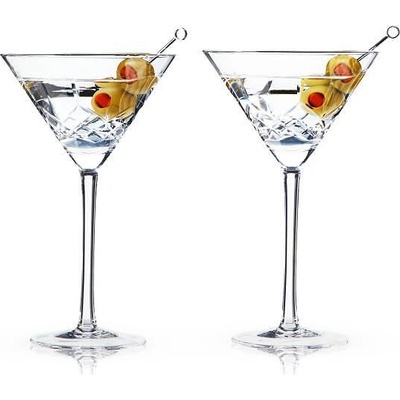 Viski (САЩ) Комплект от 2 бр. чаши за мартини или дайкири viski admiral кристални - 266 мл (viski 1091)