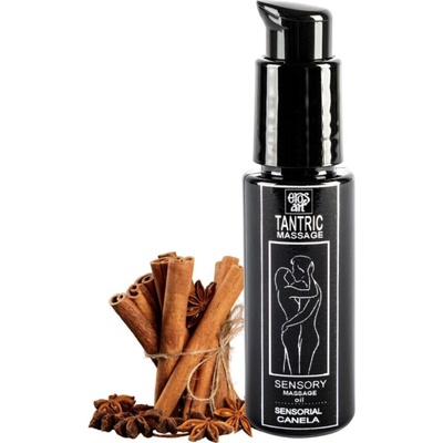 Eros-artnatural tantric massage oil and aphrodisiac cinnamon 30 ml