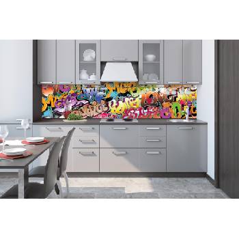 DIMEX ART Фототапет за кухня - графити 260 x 60 см