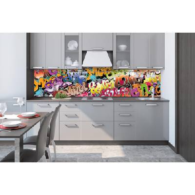 DIMEX ART Фототапет за кухня - графити 260 x 60 см