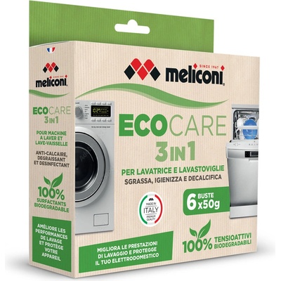 Meliconi 621022 Green Line Eco Care Polvere 3in1 Čistící prášek pro pračky a myčky