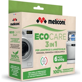 Meliconi 621022 Green Line Eco Care Polvere 3in1 Čistící prášek pro pračky a myčky