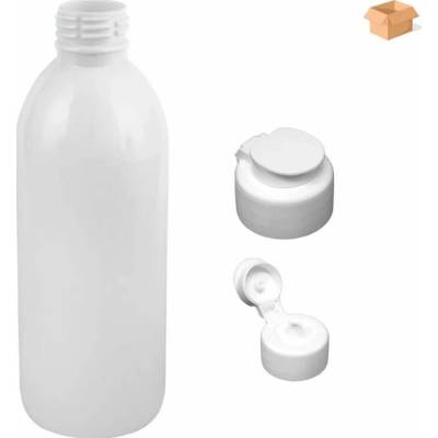 Tera plastová lahvička bílá s bílým dávkovacím víčkem 300 ml 160 ks