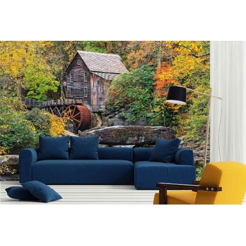 DIMEX ART s. r. o Самозалепваща се флизелинова фототапета зърномелница 375 x 250 см