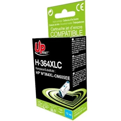 Compatible Мастилница UPRINT CN685 HP No364XL , Cyan (LF-INK-HP-CN685-UP)