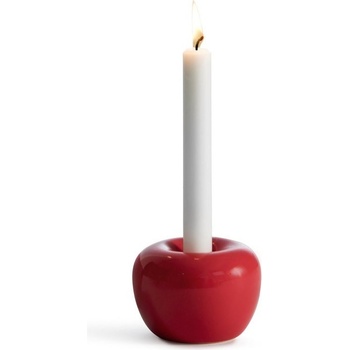 Born in Sweden Свещник Apple голям червен (7340285)