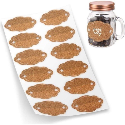 Orion Samolepky korek na kořenky 12 ks