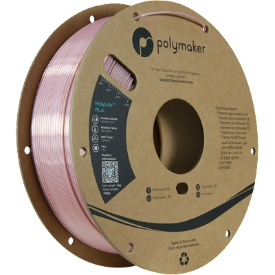 Polymaker PolyLite Silk PLA Rose Gold - 1, 75 mm / 1000 g (PA03020)