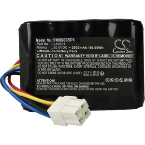 VHBW Батерия за Worx Landxcape LX790 / LX791 / LX792, 20 V, 2, 5 Ah (889002074)