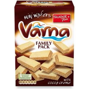  Вафли с какаов крем Varna family pack Sweet Plus 260гр