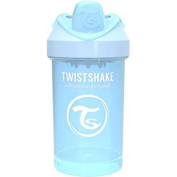 Twistshake Бебешка чаша с преходен накрайник Twistshake Crawler Cup - Синя, 300 ml (78274)