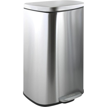 spirella Стоманено кошче за боклук с педал в матово сребрист цвят 50 l Akira - Spirella (10.21574)