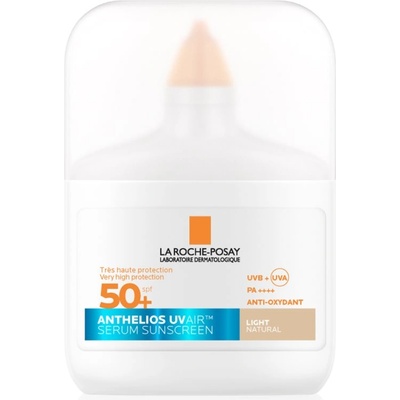 La Roche-Posay Anthelios UV Air Serum Sunscreen защитен серум за всички типове кожа на лицето SPF 50+ Light Natural 50ml