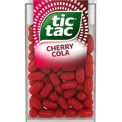 Tic Tac bonbonky s příchutí třešně a koly 18 g