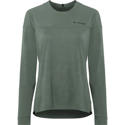 Vaude Дамска фланелка с дълъг ръкав за колоездене Vaude Women's Moab L/S Pro Shirt Cycling jersey - Agave - размер 40 (EU) (156-1883-0413)