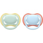 Philips Залъгалки Philips Avent - Ultra Air, 0-6 м, с кутийка, 2 броя, синя/зелена (SCF087/01) - ozone