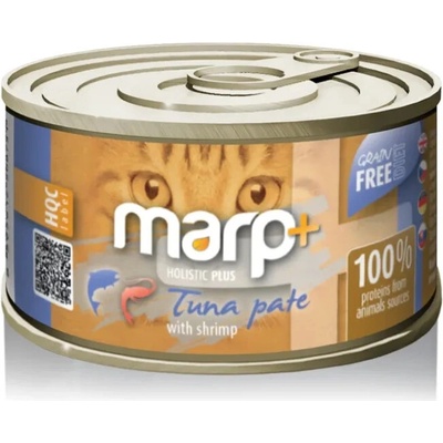Marp Holistic Plus Cat tuniakové paté s krevetami 70 g